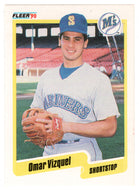Omar Vizquel - Seattle Mariners (MLB Baseball Card) 1990 Fleer # 528 Mint