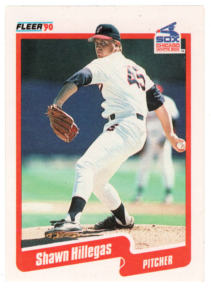 Shawn Hillegas - Chicago White Sox (MLB Baseball Card) 1990 Fleer # 535 Mint