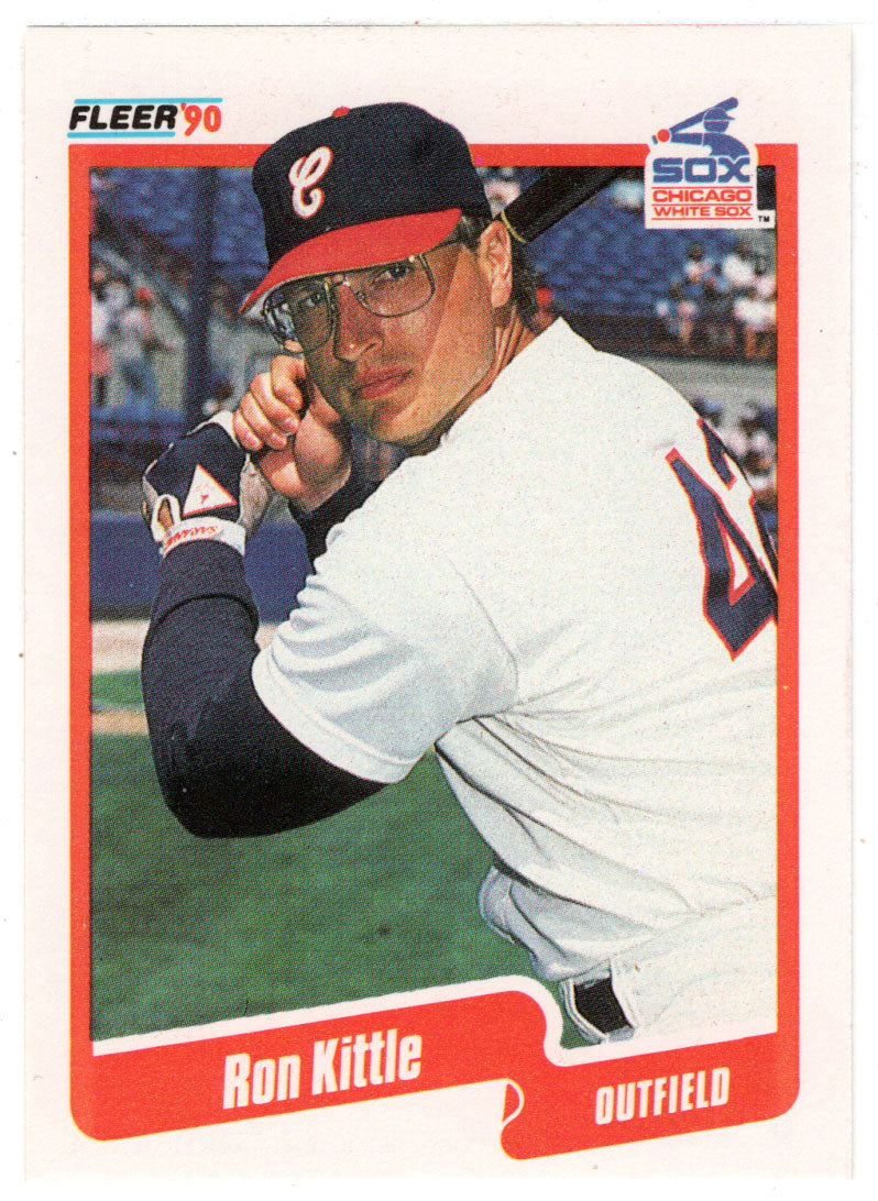 Ron Kittle - Chicago White Sox (MLB Baseball Card) 1990 Fleer # 538 Mint