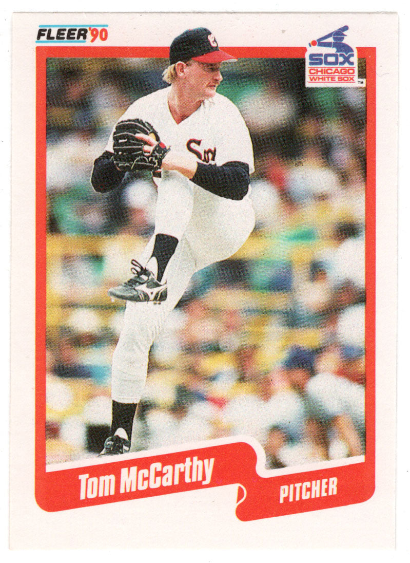 Tom McCarthy - Chicago White Sox (MLB Baseball Card) 1990 Fleer # 541 Mint