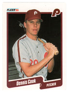 Dennis Cook - Philadelphia Phillies (MLB Baseball Card) 1990 Fleer # 554 Mint