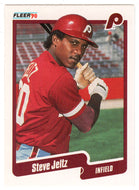 Steve Jeltz - Philadelphia Phillies (MLB Baseball Card) 1990 Fleer # 562 Mint