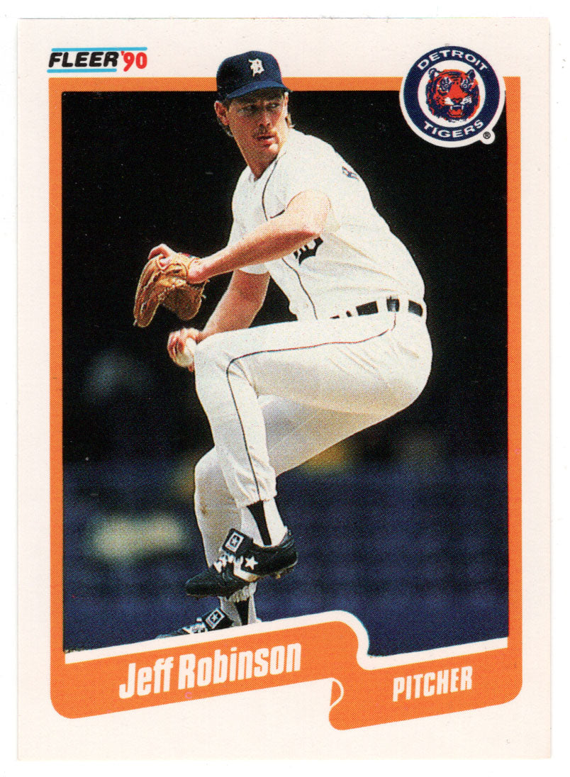 Jeff Robinson - Detroit Tigers (MLB Baseball Card) 1990 Fleer # 614 Mint