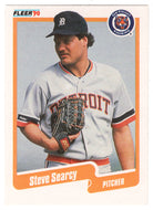 Steve Searcy - Detroit Tigers (MLB Baseball Card) 1990 Fleer # 615 Mint
