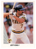 Jeff King - Pittsburgh Pirates (MLB Baseball Card) 1990 Leaf # 163 Mint