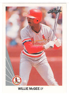 Willie McGee - St. Louis Cardinals (MLB Baseball Card) 1990 Leaf # 367 Mint