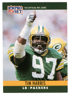 Tim Harris - Green Bay Packers (NFL Football Card) 1990 Pro Set # 109 Mint