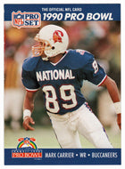 Mark Carrier - Tampa Bay Buccaneers (NFL Football Card) 1990 Pro Set # 384 Mint