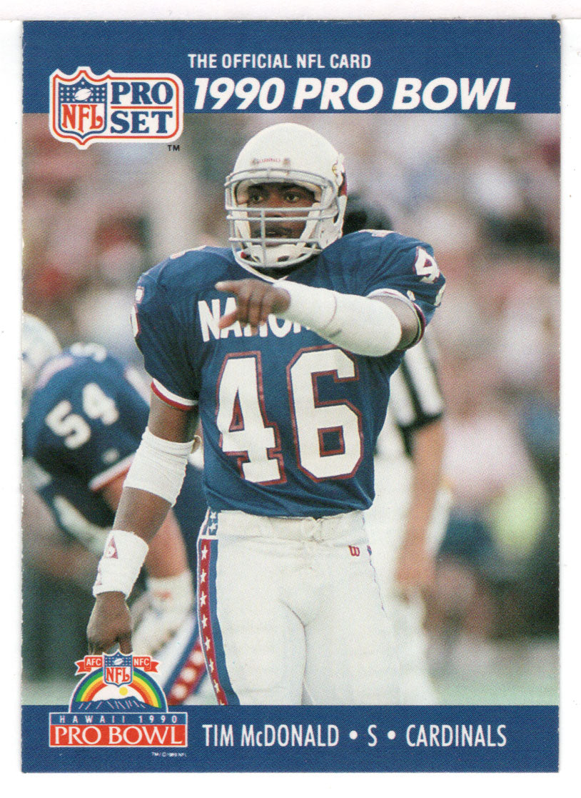 Tim McDonald - Phoenix Cardinals (NFL Football Card) 1990 Pro Set # 404 Mint