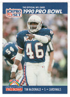 Tim McDonald - Phoenix Cardinals (NFL Football Card) 1990 Pro Set # 404 Mint