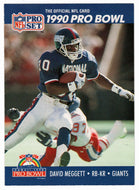 David Meggett - New York Giants (NFL Football Card) 1990 Pro Set # 406 Mint