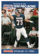Keith Millard - Minnesota Vikings (NFL Football Card) 1990 Pro Set # 407 Mint
