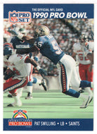 Pat Swilling - New Orleans Saints (NFL Football Card) 1990 Pro Set # 420 Mint