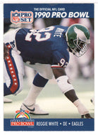Reggie White - Philadelphia Eagles (NFL Football Card) 1990 Pro Set # 423 Mint