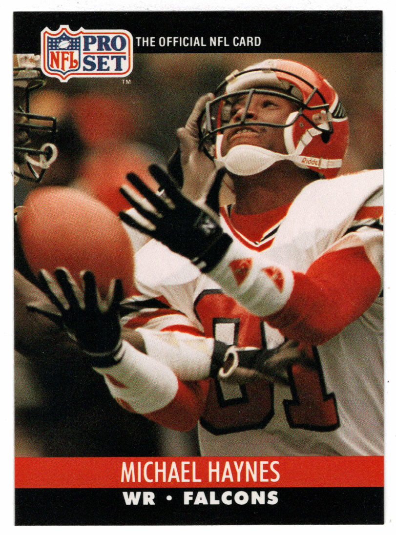 Michael Haynes RC - Atlanta Falcons (NFL Football Card) 1990 Pro Set # 431 Mint