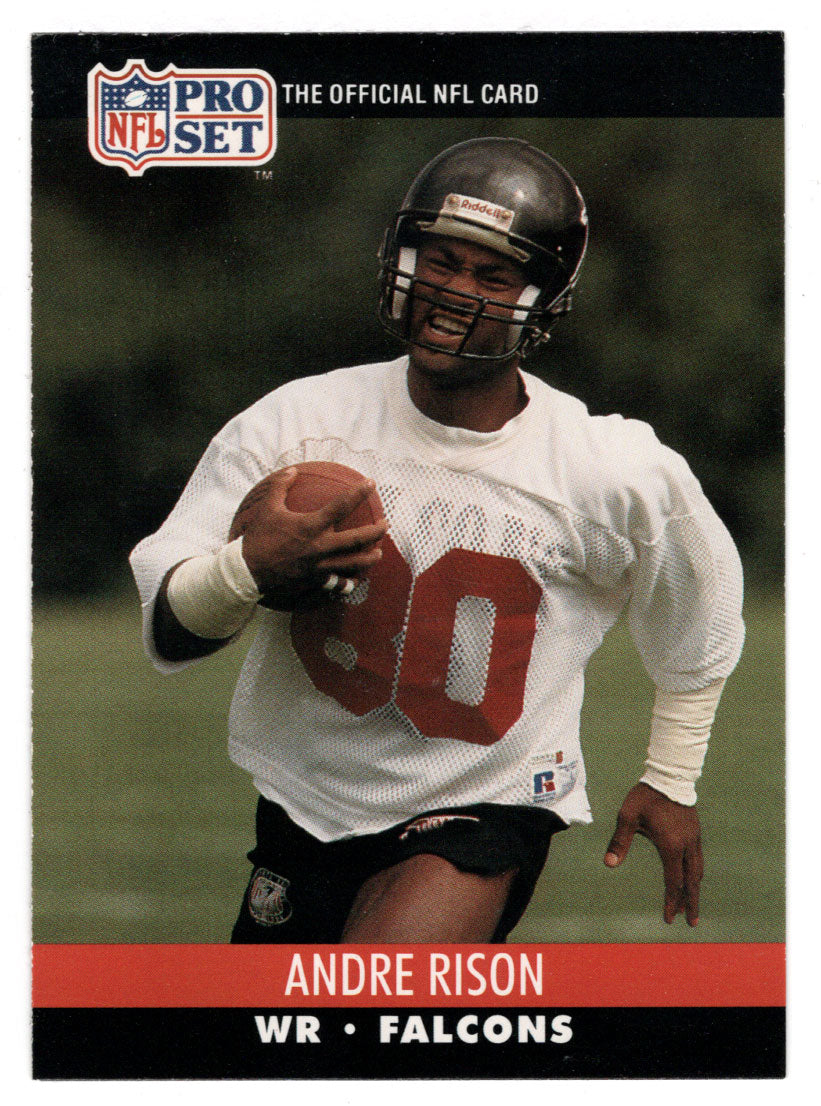 Andre Rison - Atlanta Falcons (NFL Football Card) 1990 Pro Set # 434 Mint