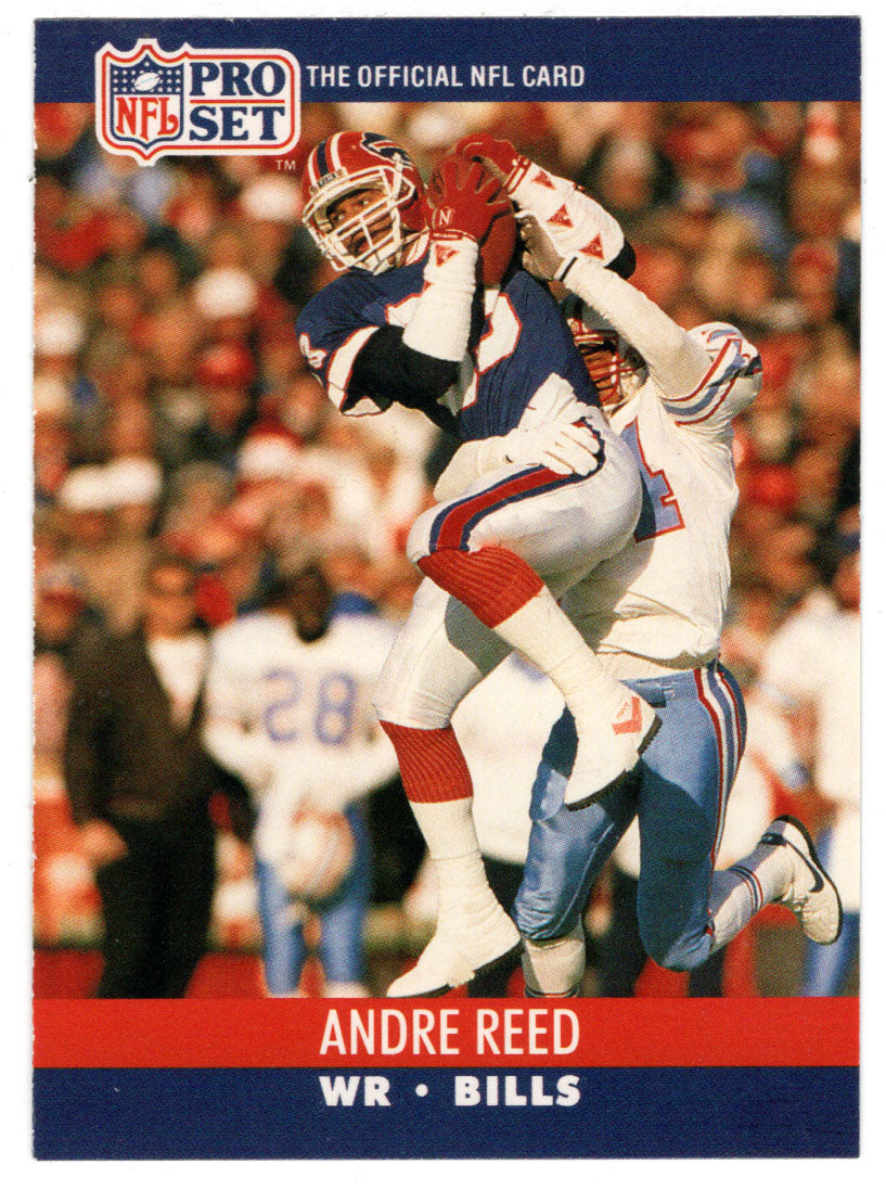 Andre Reed - Buffalo Bills (NFL Football Card) 1990 Pro Set # 440 Mint