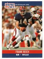 Frank Reich - Buffalo Bills (NFL Football Card) 1990 Pro Set # 441 Mint