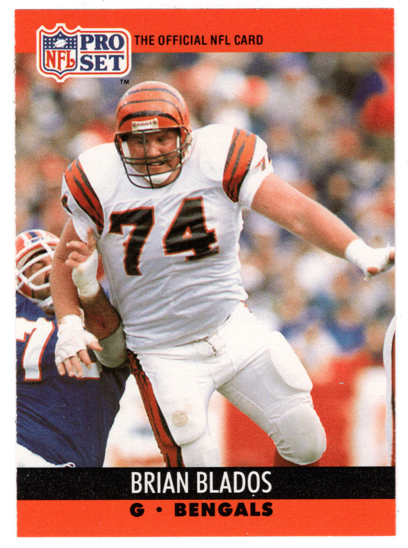 Brian Blados - Cincinnati Bengals (NFL Football Card) 1990 Pro Set # 468 Mint