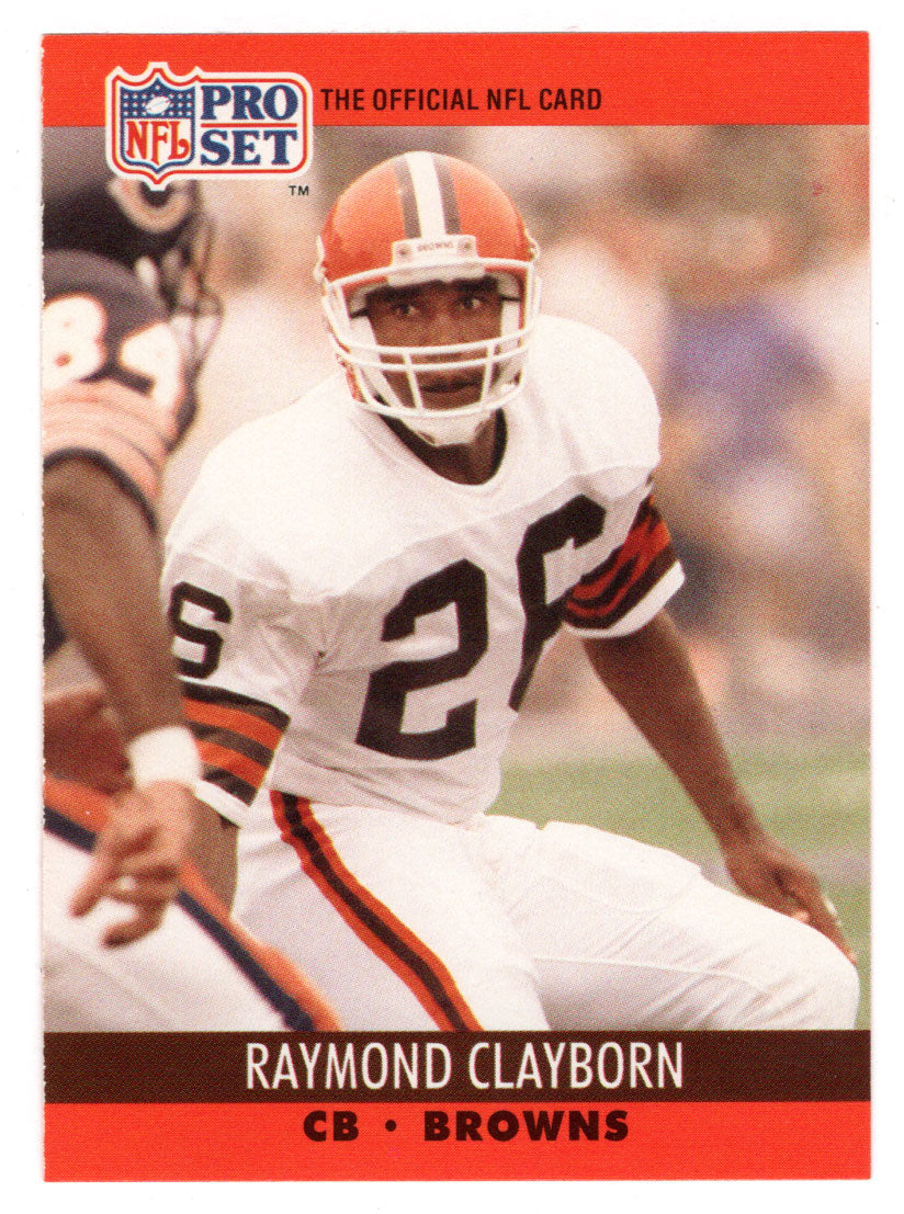 Raymond Clayborn - Cincinnati Bengals (NFL Football Card) 1990 Pro Set # 471 Mint