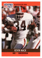 Kevin Mack - Cincinnati Bengals (NFL Football Card) 1990 Pro Set # 473 Mint