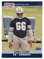 Danny Stubbs - Dallas Cowboys (NFL Football Card) 1990 Pro Set # 483 Mint