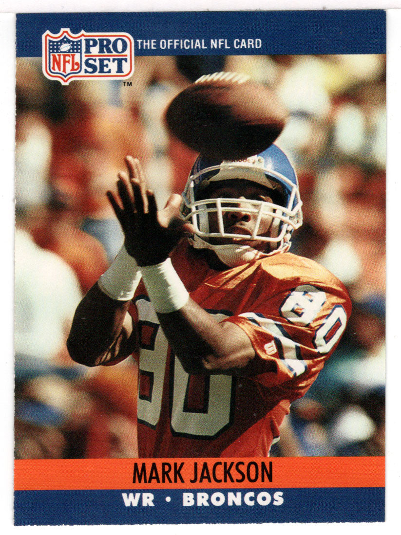 Mark Jackson - Denver Broncos (NFL Football Card) 1990 Pro Set # 486 Mint