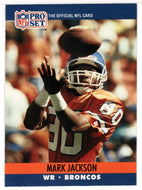 Mark Jackson - Denver Broncos (NFL Football Card) 1990 Pro Set # 486 Mint