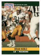 Brian Noble - Green Bay Packers (NFL Football Card) 1990 Pro Set # 505 Mint