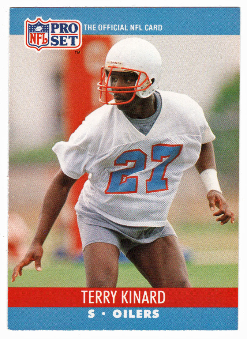 Terry Kinard - Houston Oilers (NFL Football Card) 1990 Pro Set # 513 Mint