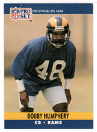 Bobby Humphery - Los Angeles Rams (NFL Football Card) 1990 Pro Set # 551 Mint