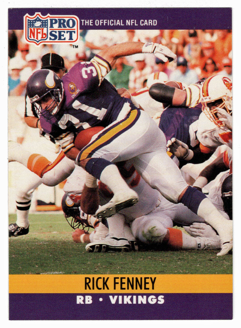 Rick Fenney - Minnesota Vikings (NFL Football Card) 1990 Pro Set # 567 Mint