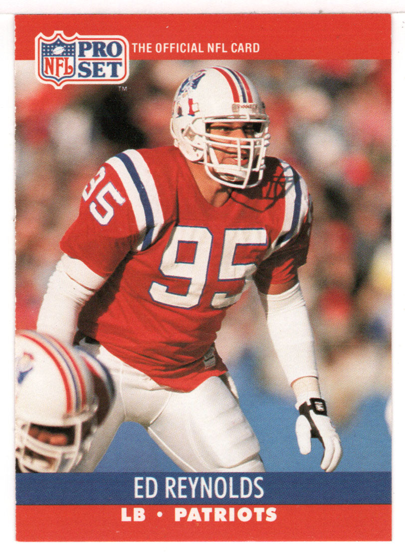 Ed Reynolds - New England Patriots (NFL Football Card) 1990 Pro Set # 582 Mint