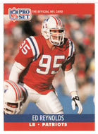 Ed Reynolds - New England Patriots (NFL Football Card) 1990 Pro Set # 582 Mint