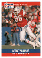 Brent Williams - New England Patriots (NFL Football Card) 1990 Pro Set # 583 Mint