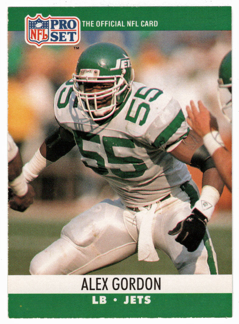 Alex Gordon - New York Jets (NFL Football Card) 1990 Pro Set # 603 Mint