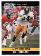Hardy Nickerson - Pittsburgh Steelers (NFL Football Card) 1990 Pro Set # 624 Mint