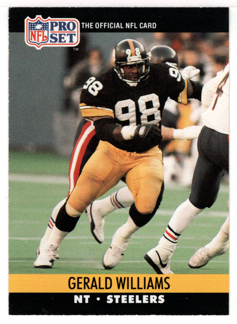 Gerald Williams RC - Pittsburgh Steelers (NFL Football Card) 1990 Pro Set # 625 Mint