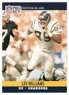 Lee Williams - San Diego Chargers (NFL Football Card) 1990 Pro Set # 635 Mint