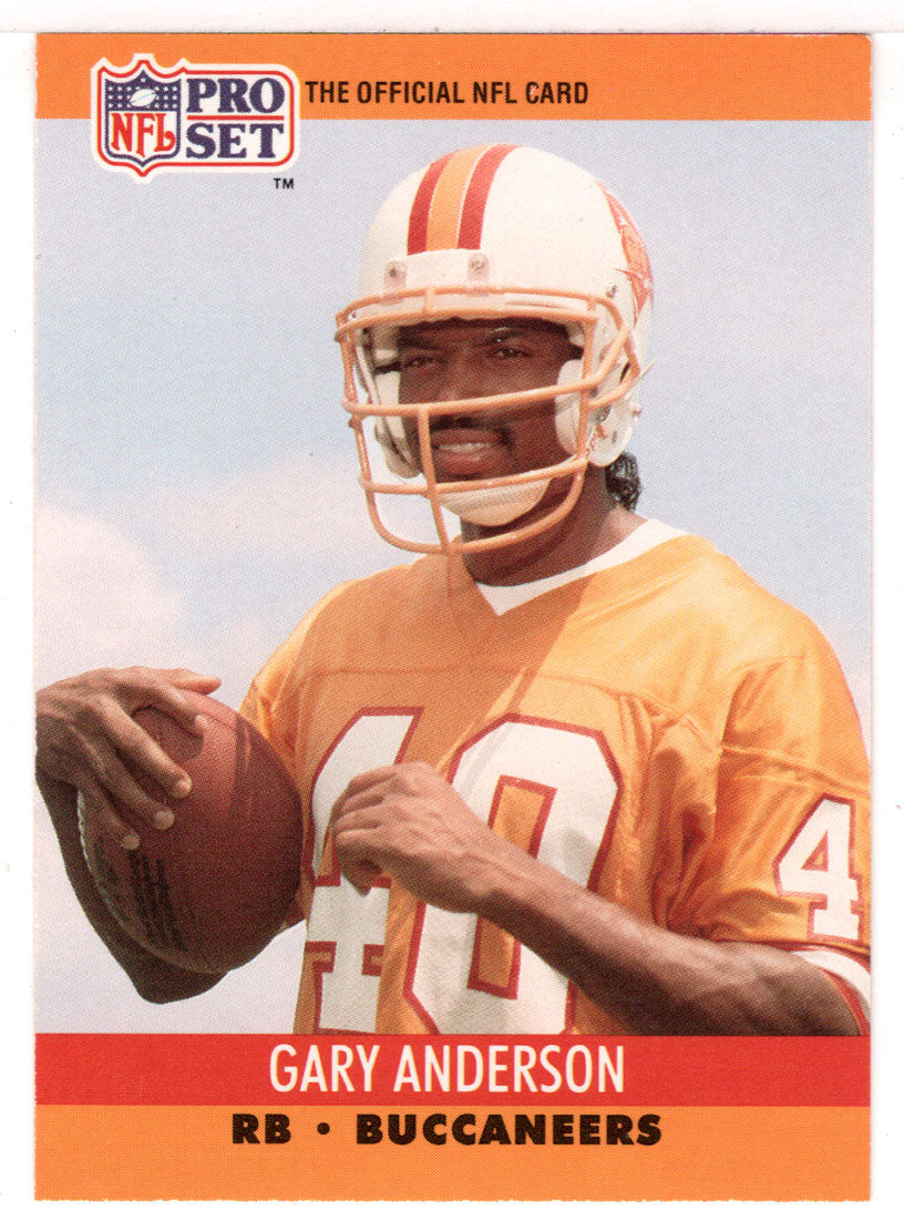 Gary Anderson - Tampa Bay Buccaneers (NFL Football Card) 1990 Pro Set # 652 Mint