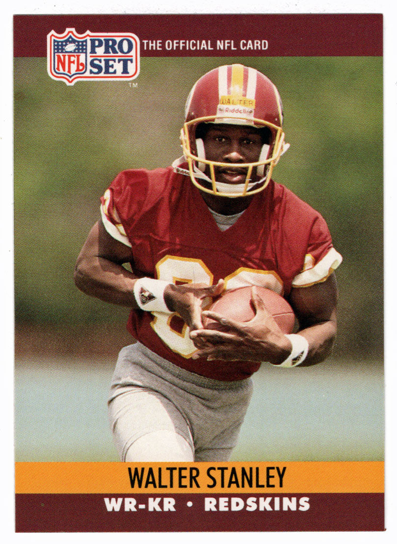 Walter Stanley - Washington Redskins (NFL Football Card) 1990 Pro Set # 666 Mint