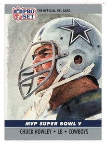 Chuck Howley - Dallas Cowboys - MVP (NFL Football Card) 1990 Pro Set # 5 Mint