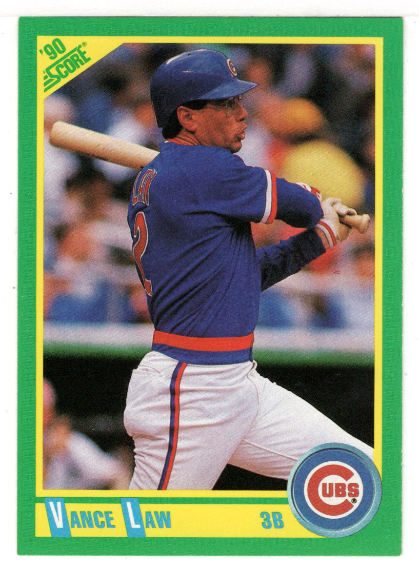 Vance Law - Chicago Cubs (MLB Baseball Card) 1990 Score # 73 Mint