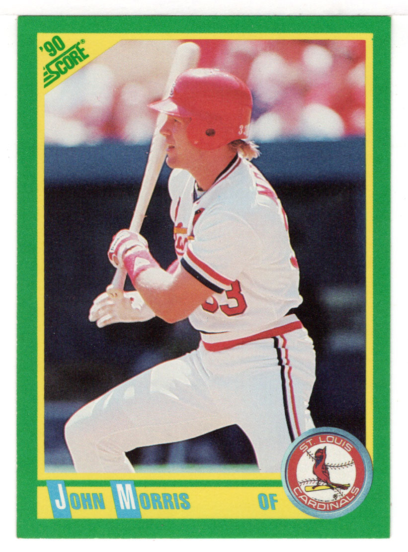 John Morris - St. Louis Cardinals (MLB Baseball Card) 1990 Score # 134 Mint