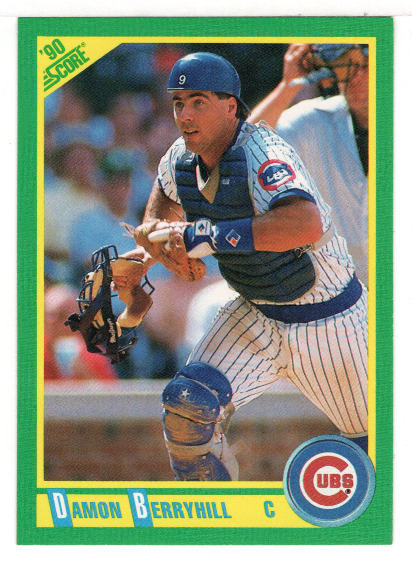 Damon Berryhill - Chicago Cubs (MLB Baseball Card) 1990 Score # 163 Mint