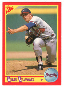 Derek Lilliquist - Atlanta Braves (MLB Baseball Card) 1990 Score # 243 Mint