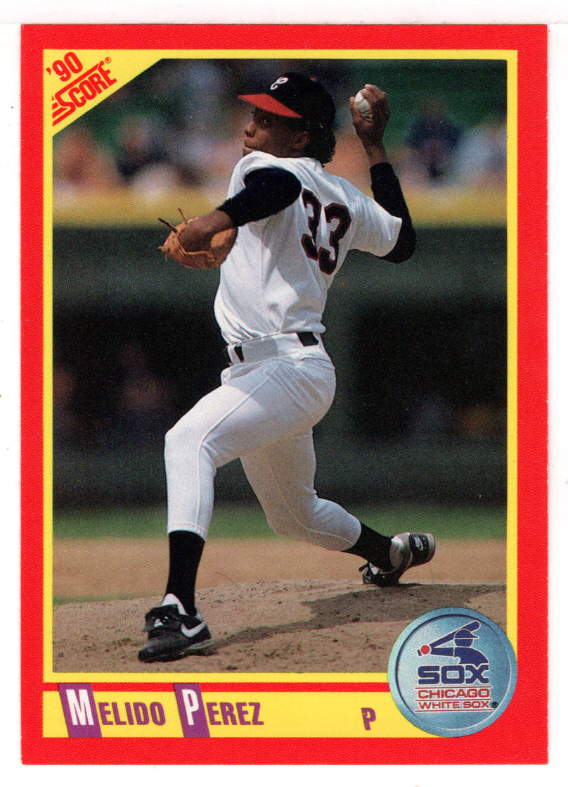Melido Perez - Chicago White Sox (MLB Baseball Card) 1990 Score # 311 Mint