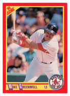 Mike Greenwell - Boston Red Sox (MLB Baseball Card) 1990 Score # 345 Mint