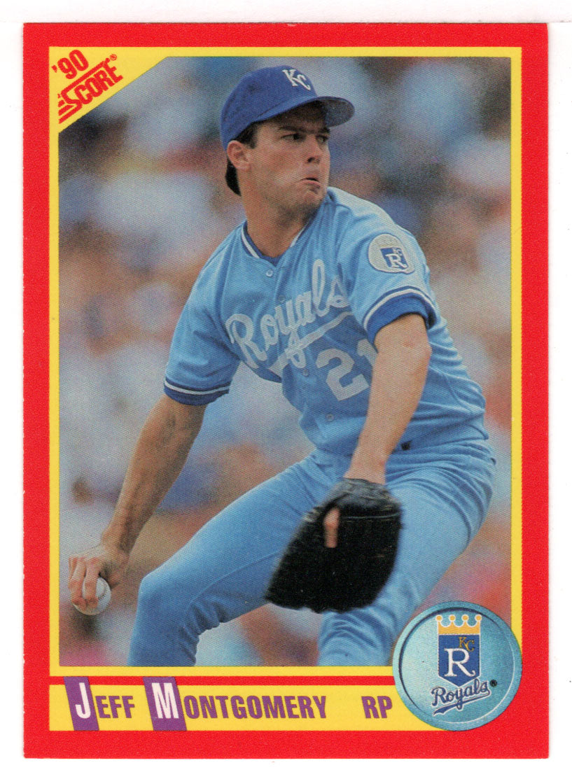 Jeff Montgomery - Kansas City Royals (MLB Baseball Card) 1990 Score # 365 Mint