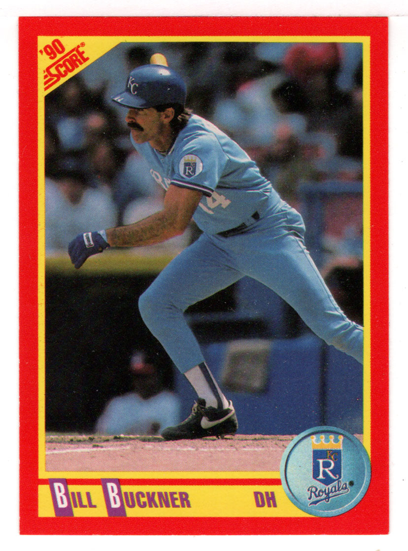 Bill Buckner - Kansas City Royals (MLB Baseball Card) 1990 Score # 396 Mint